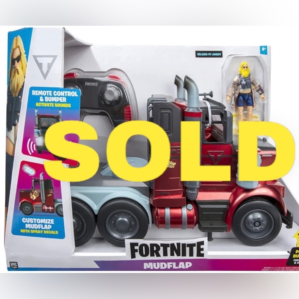 Fortnite Deluxe MudFlap RC Semi-Truck